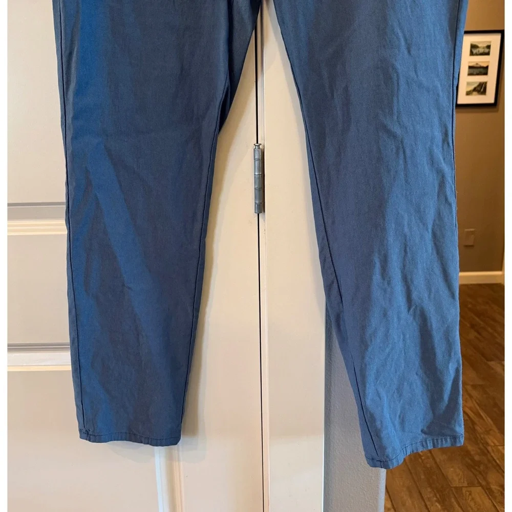 Men's Weatherproof Vintage Blue Casual Performance Flex Regular Pants 34 x 32